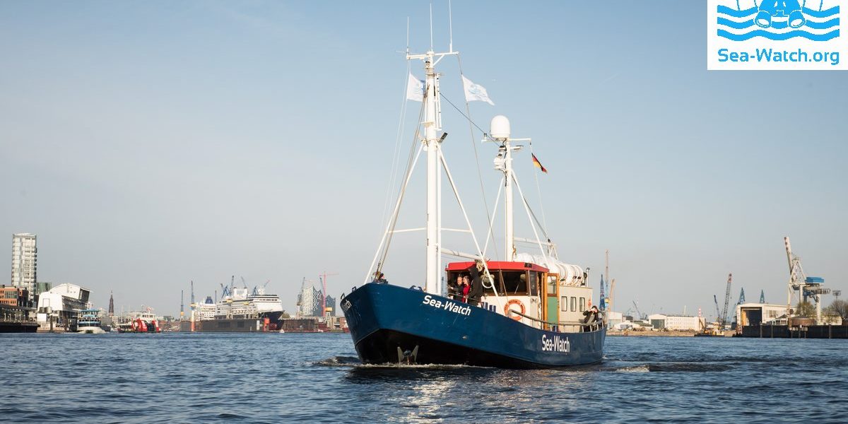 Letzte Vorbereitungen und Abfahrt der Seawatch