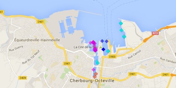 Sea-watch in Cherbourg