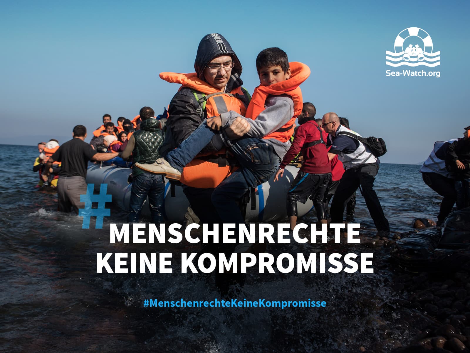 Sea-Watch Einsatz auf Lesbos
