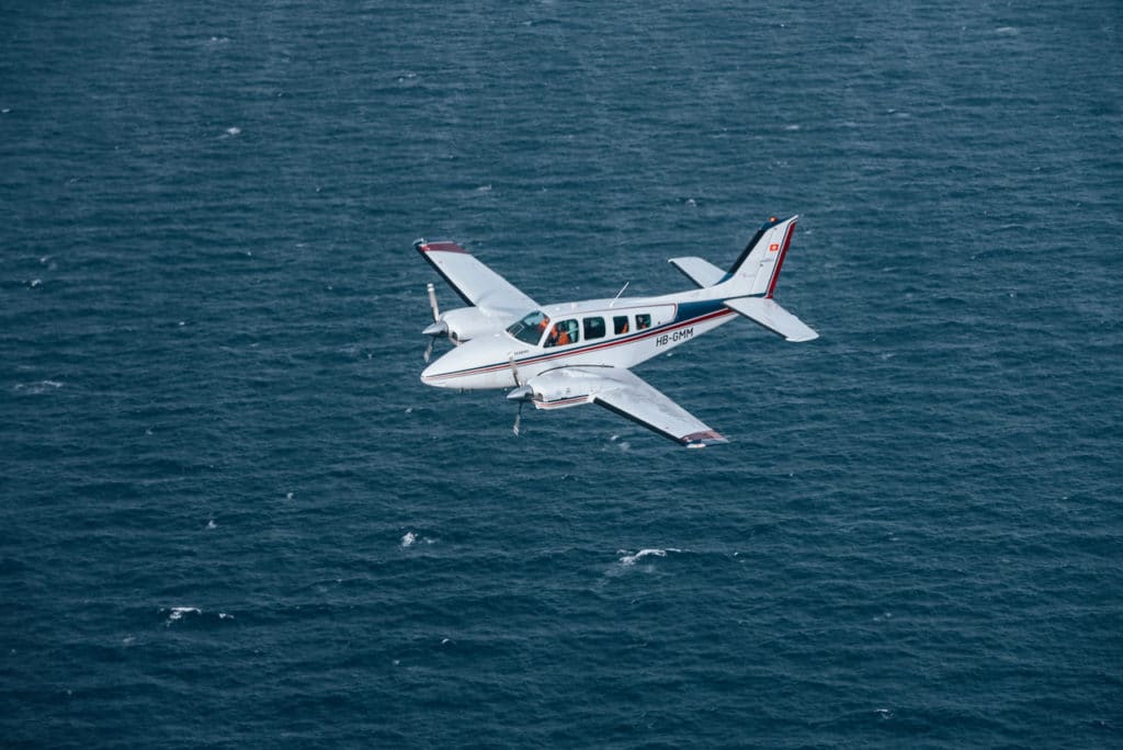 Seabird aircraft in the Central Mediterranean. © BlackForestCollective