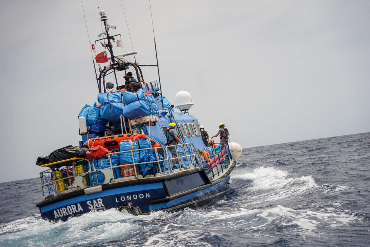 Sea-Watch Aurora im Einsatz
